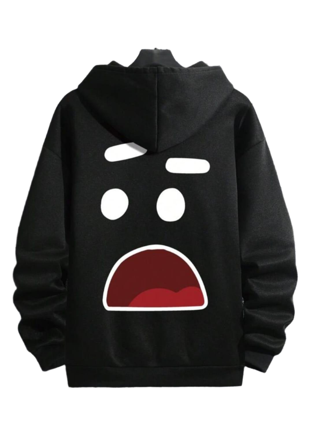 Men's Fleece Printed Hoodie