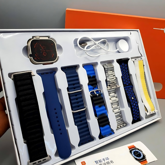 7 in 1 Straps Smart watch X Series