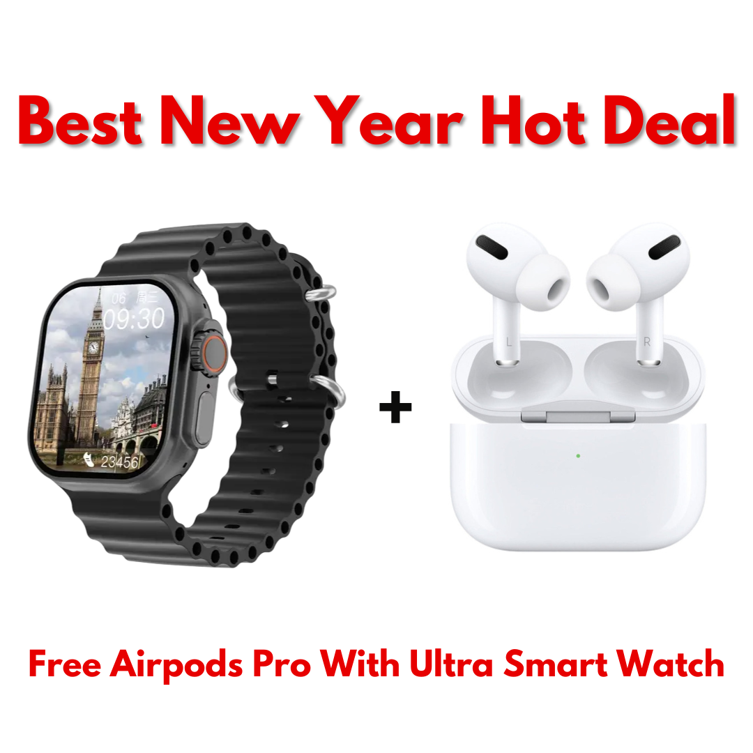 Ultra 18 8+1 Smart Watch With Airpods