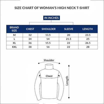 Women's Stitched Rib Plain High Neck - Pack Of 3