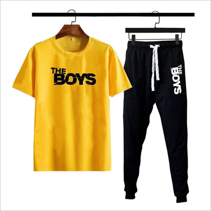 Men's Cotton The Boys Printed Track Suit