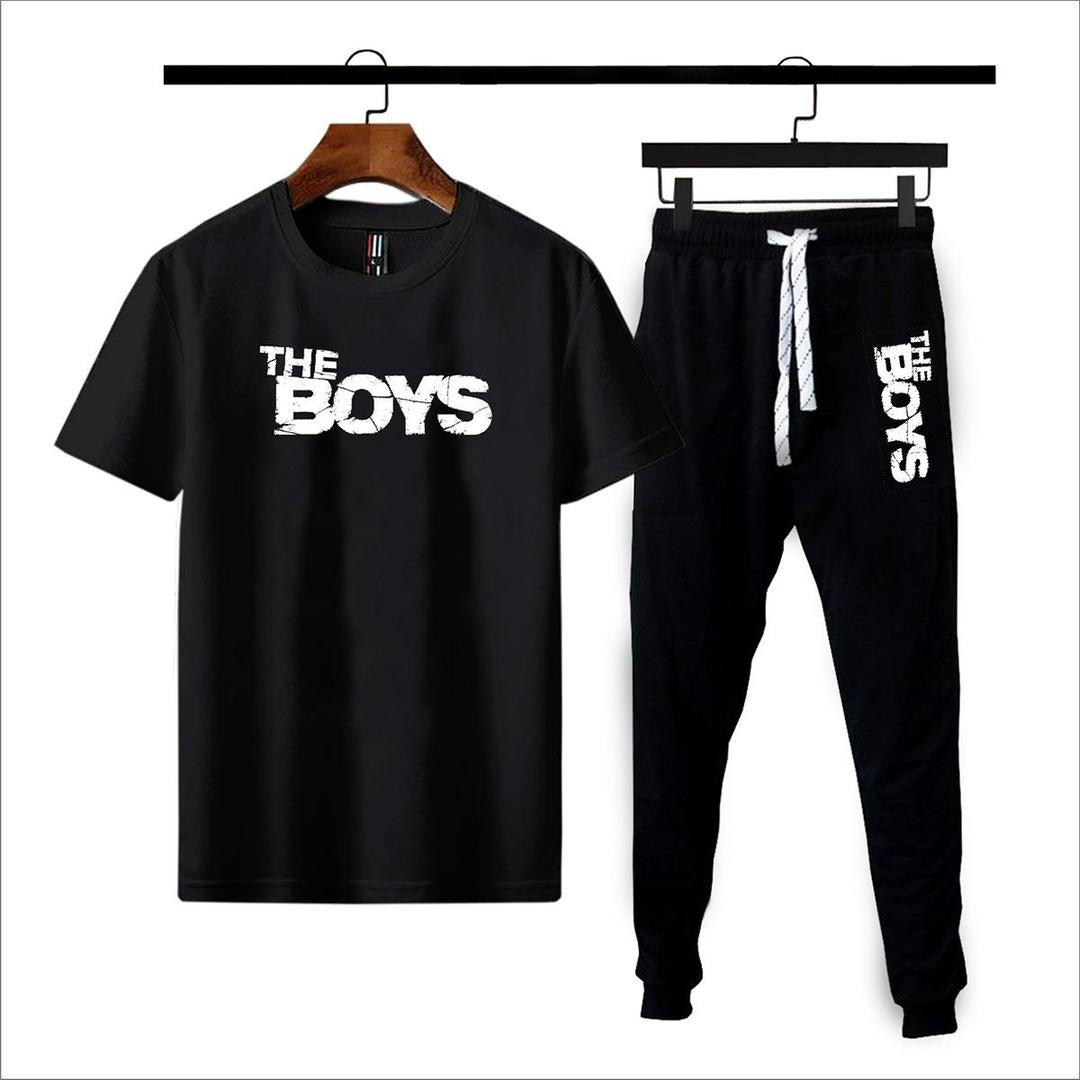 Men's Cotton The Boys Printed Track Suit