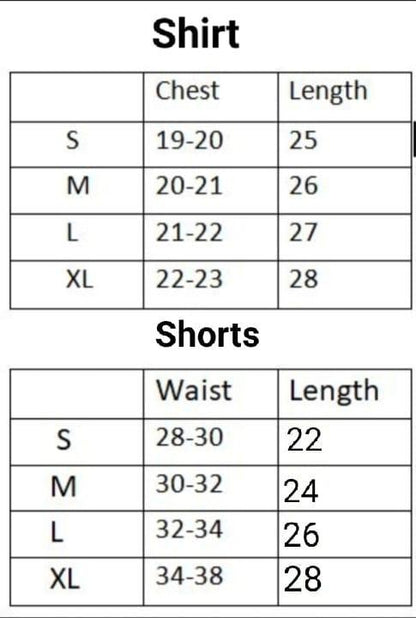 Men's Stylish Micro Printed Shirt & Shorts