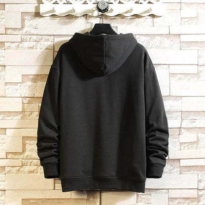 Men's Fleece Plain Hoodie