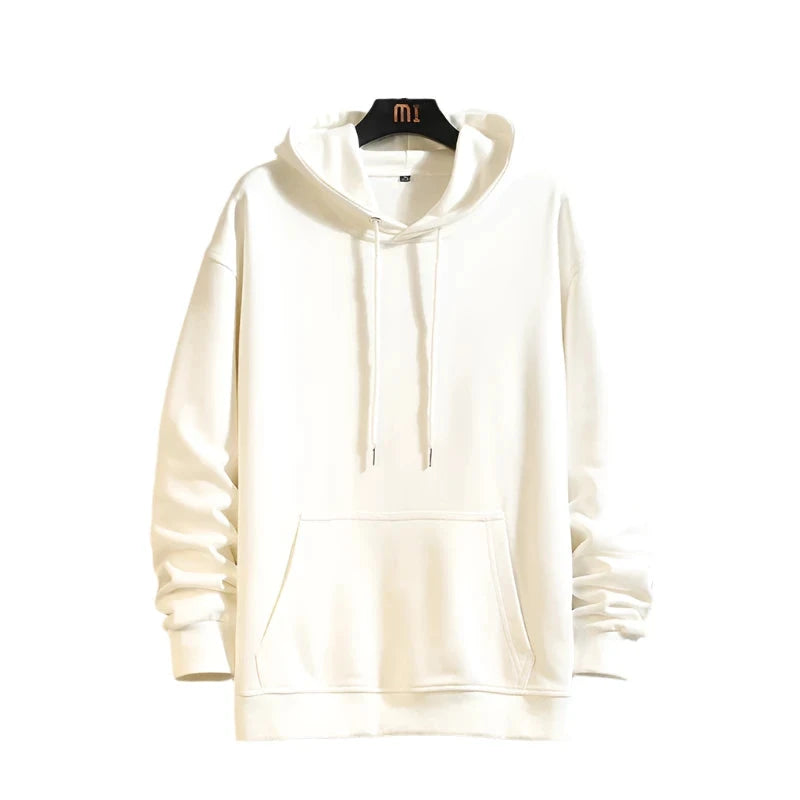 Men's Fleece Plain Hoodie