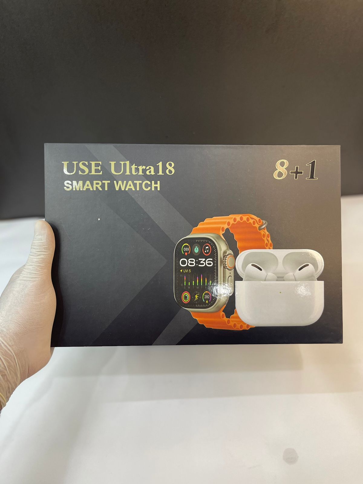 Ultra 18 8+1 Smart Watch With Airpods