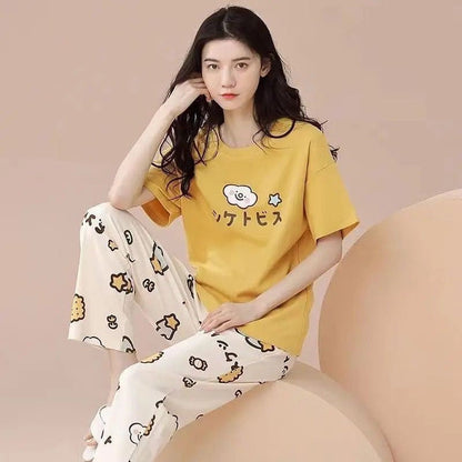 Women's Comfortable Printed Night Suit