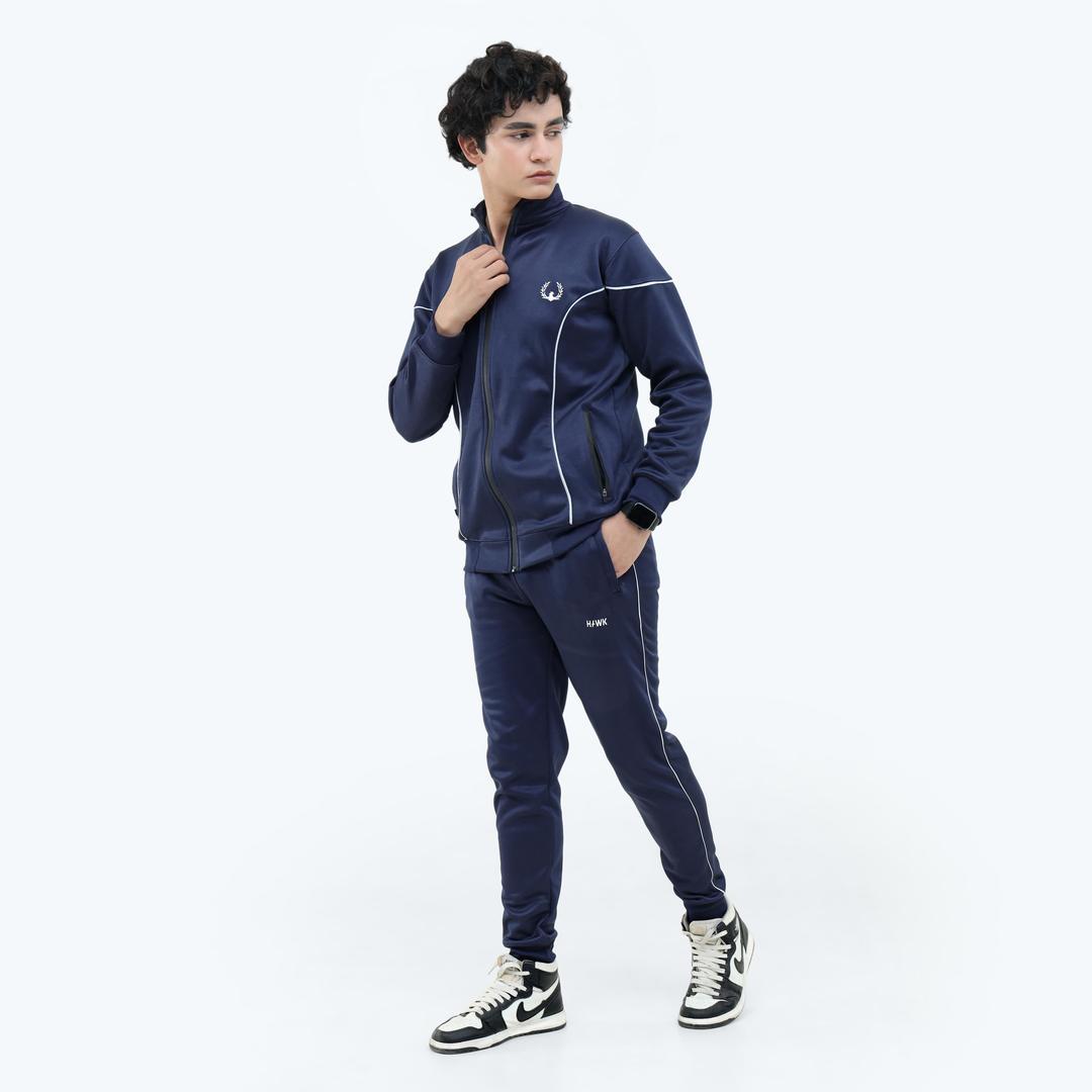 Stylish Men's Premium Fleece Printed Track Suit