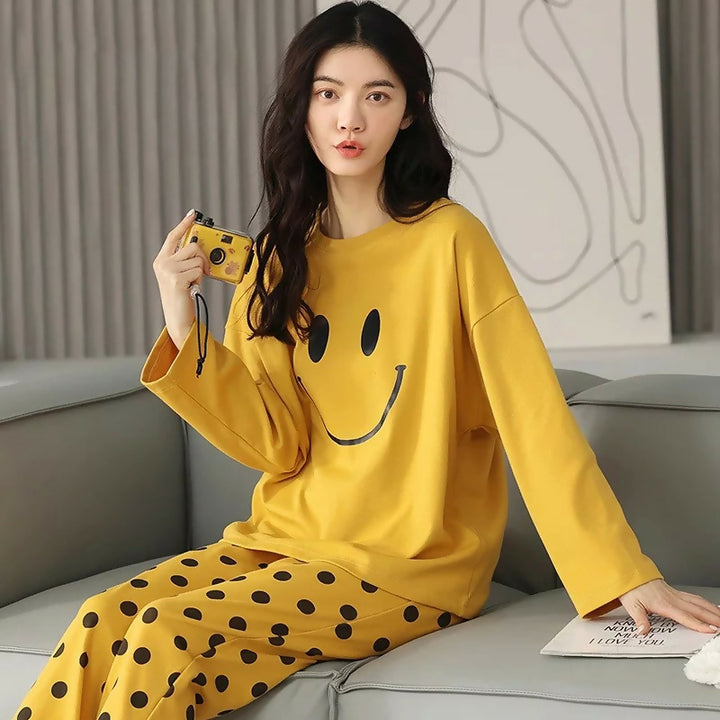 Women's Printed Night Suit